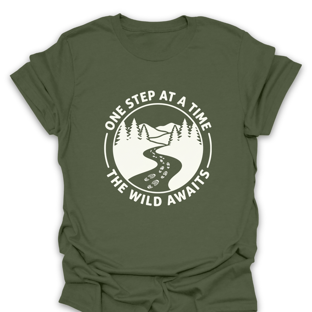 T-Shirt Military Green / S The Wild Awaits T-Shirt
