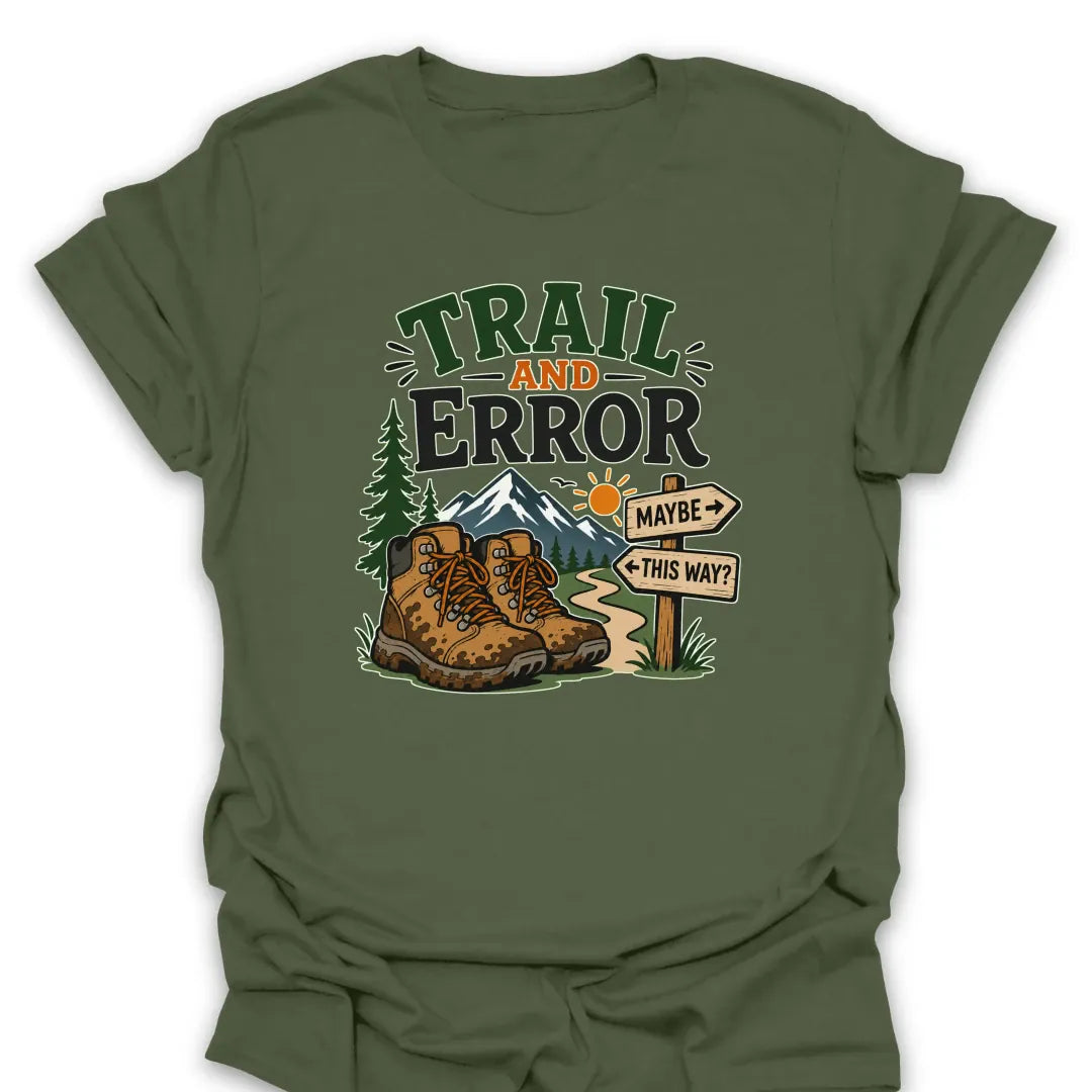 T-Shirt Military Green / S Trail and Error