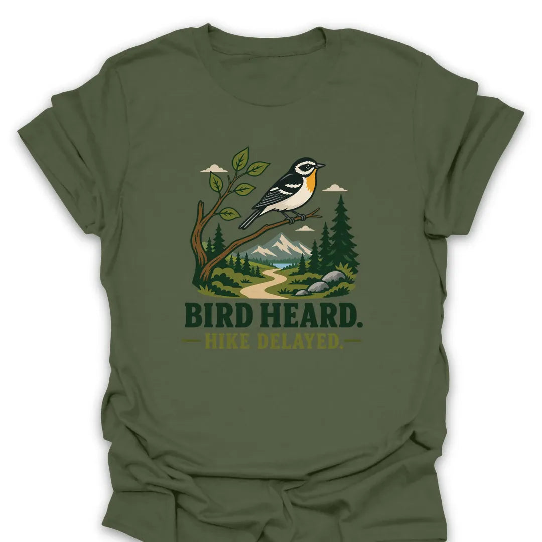 T-Shirt Military Green / S Trail Bird Heard