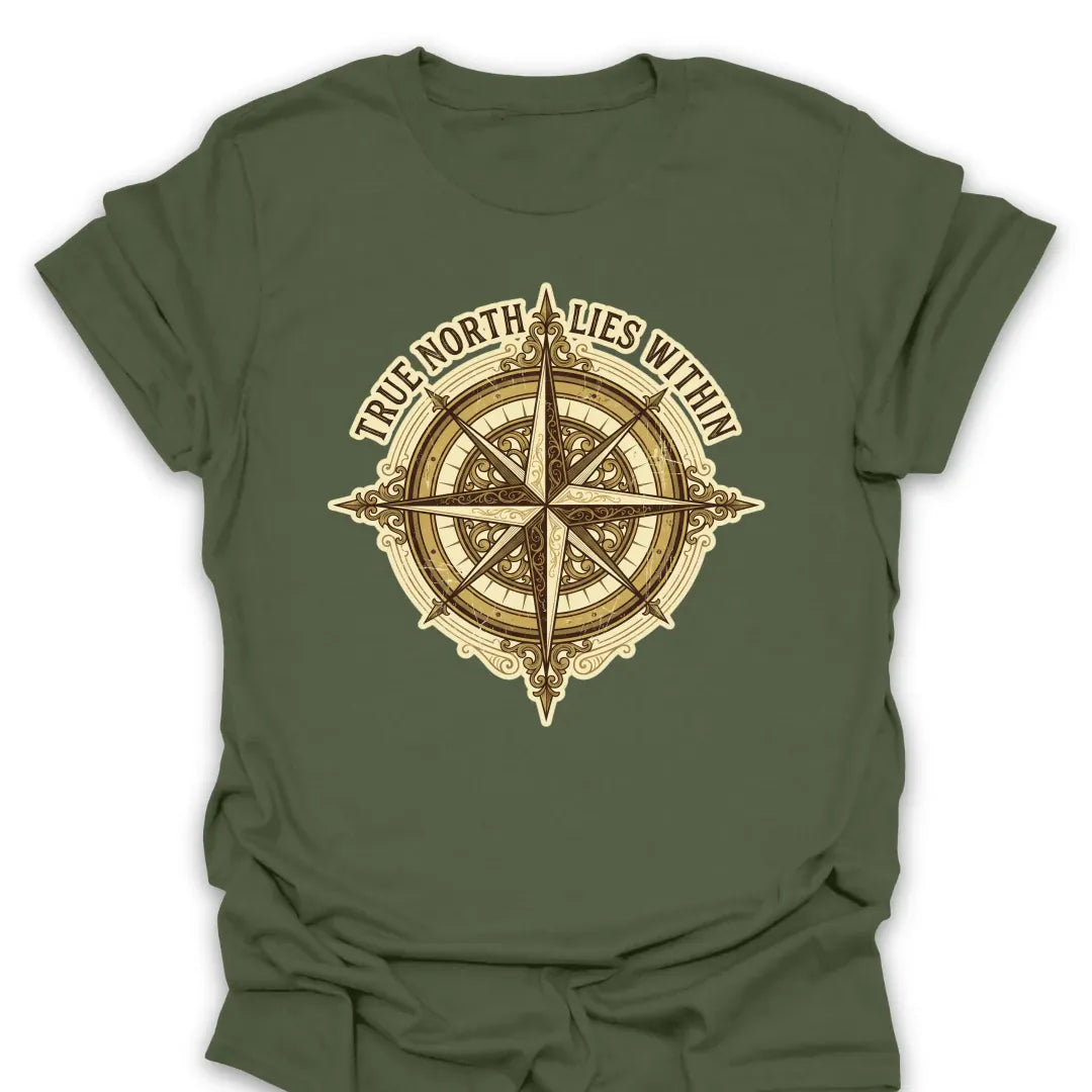 T-Shirt Military Green / S True North T-Shirt