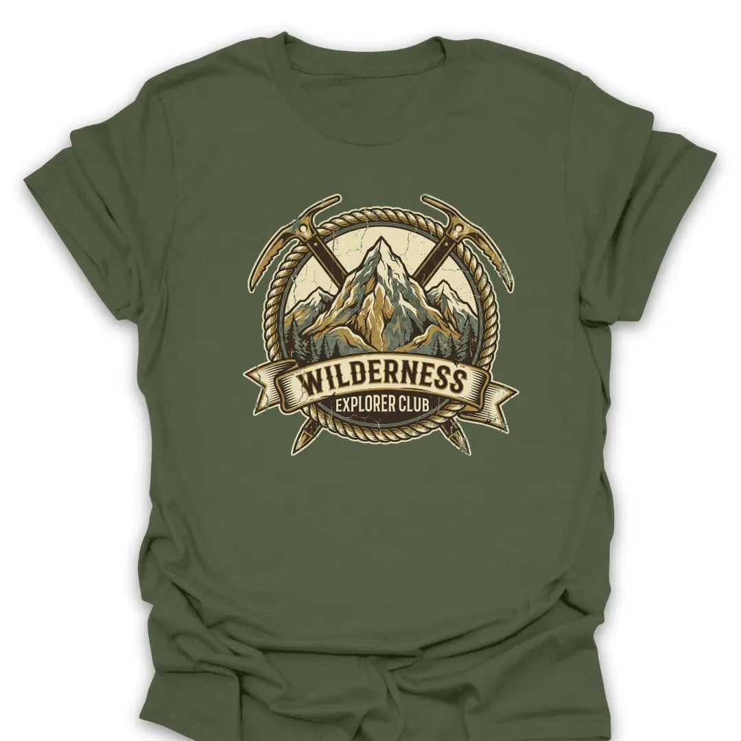 T-Shirt Military Green / S Wilderness Explorer T-Shirt