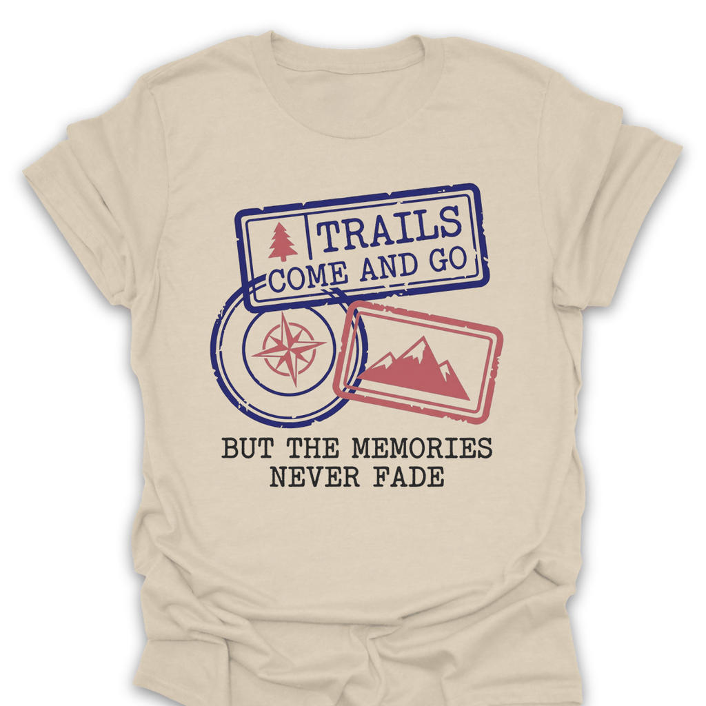 T-Shirt Natural / S Adventure Leaves Its Mark Tee