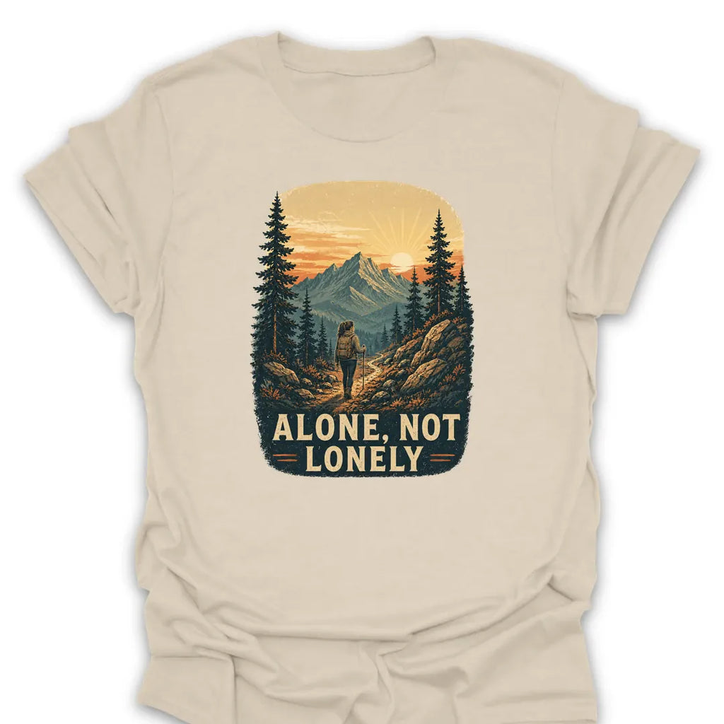 T-Shirt Natural / S Alone Not Lonely T-Shirt