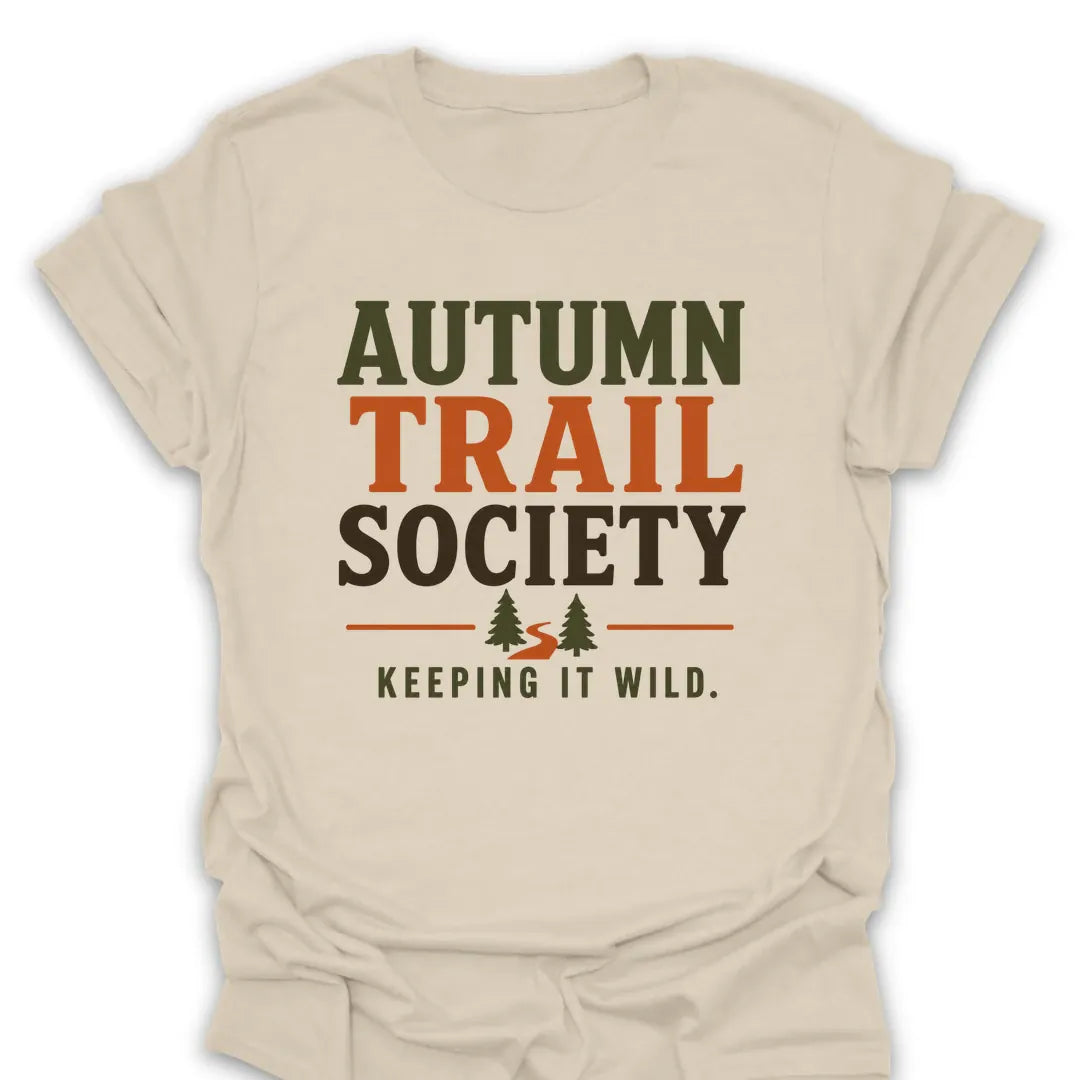 T-Shirt Natural / S Autumn Trail Society