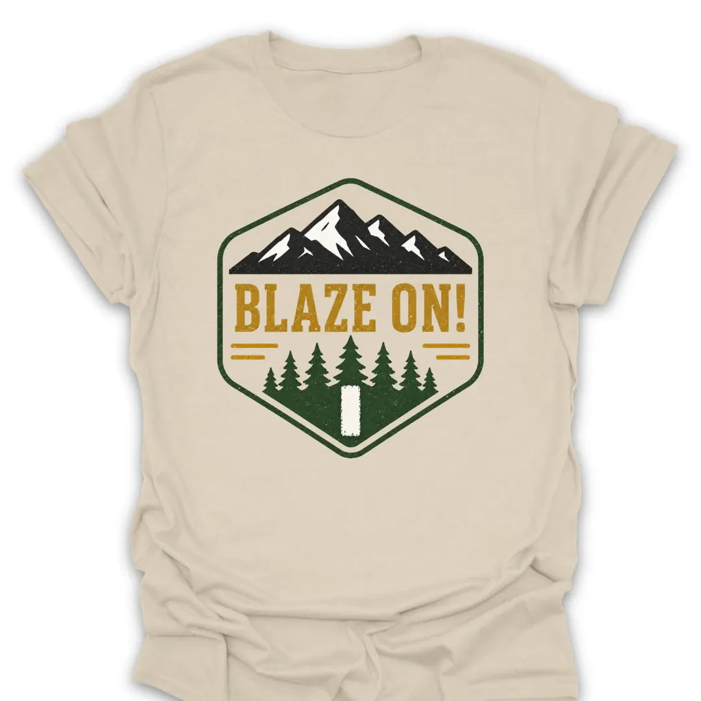 T-Shirt Natural / S Blaze On! T-Shirt