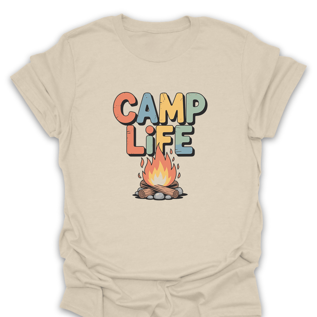 T-Shirt Natural / S Camp Life T-Shirt