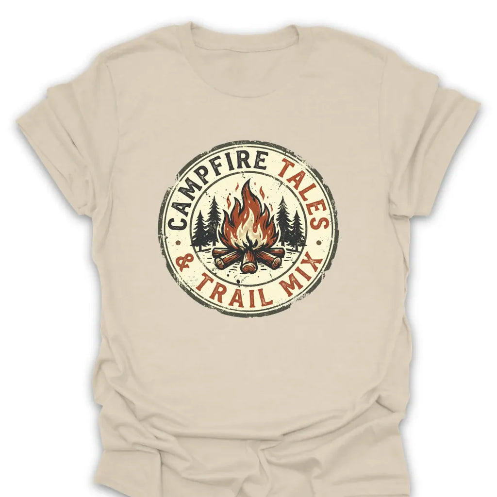 T-Shirt Natural / S Campfire Tales T-Shirt