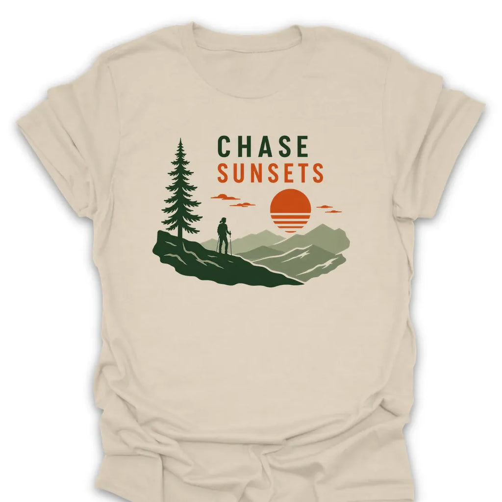 T-Shirt Natural / S Chase Sunsets T-Shirt