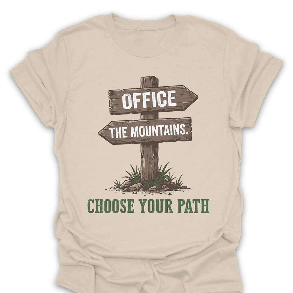 T-Shirt Natural / S Choose Your Path Tee
