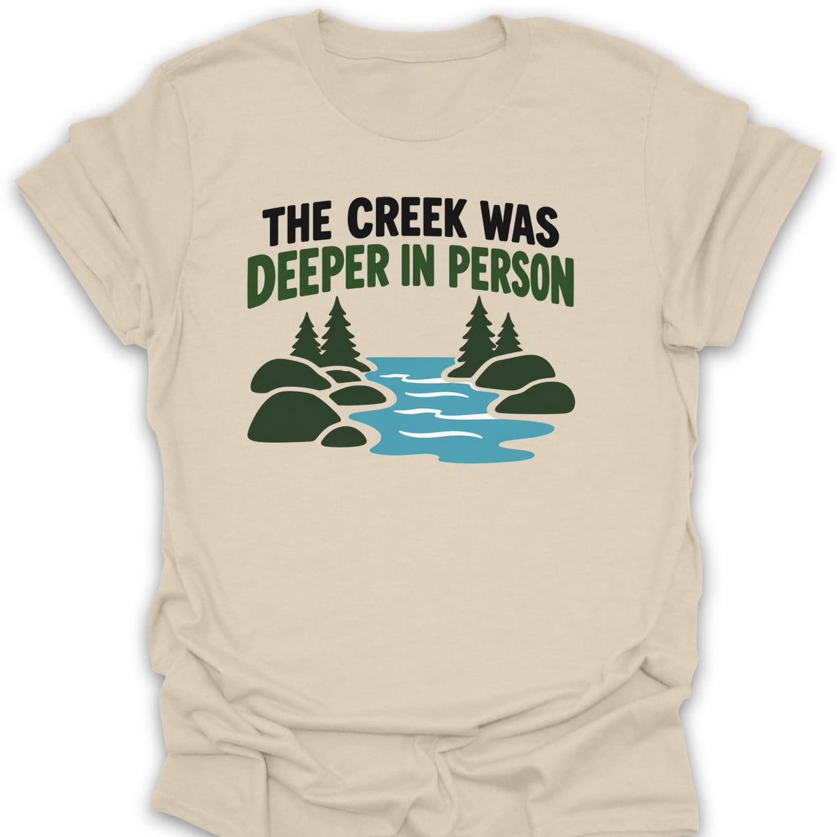 T-Shirt Natural / S Deeper In Person