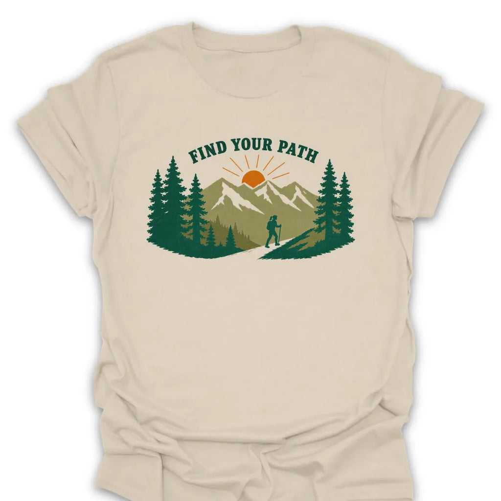 T-Shirt Natural / S Find Your Path T-Shirt