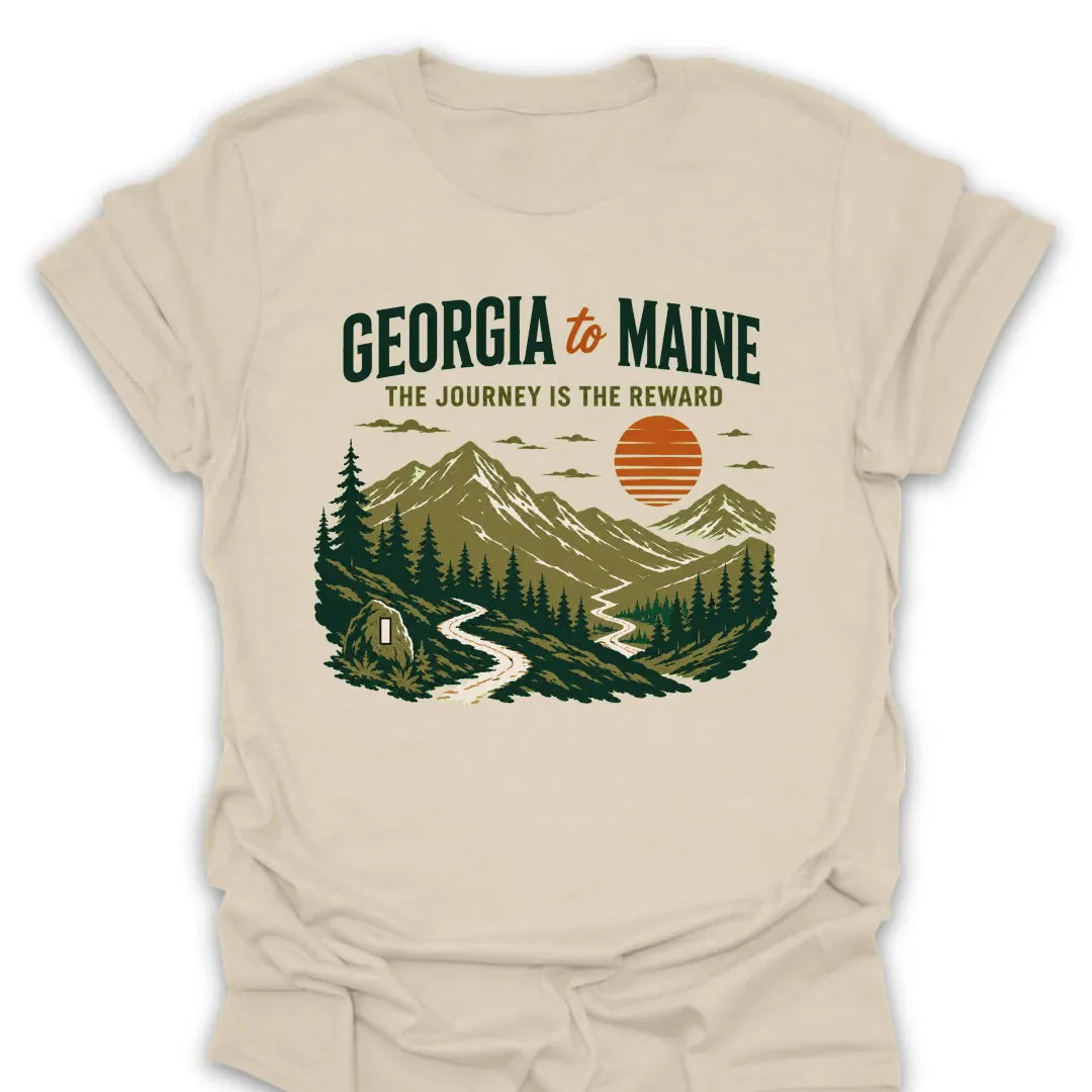 T-Shirt Natural / S Georgia to Maine Trail T-Shirt