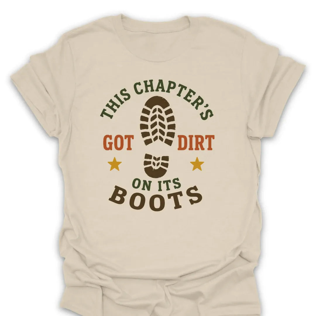 T-Shirt Natural / S Got Dirty Boots