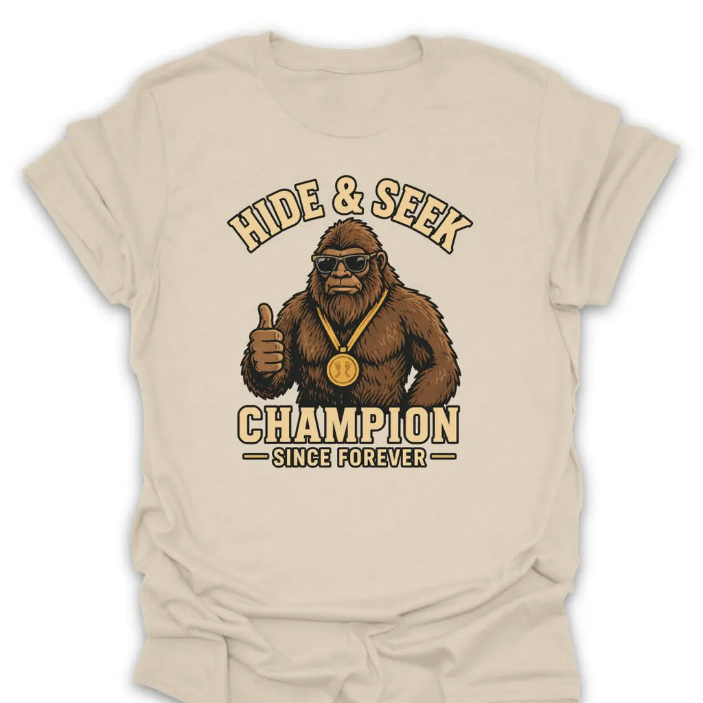 T-Shirt Natural / S Hide & Seek Champion Forever T-Shirt