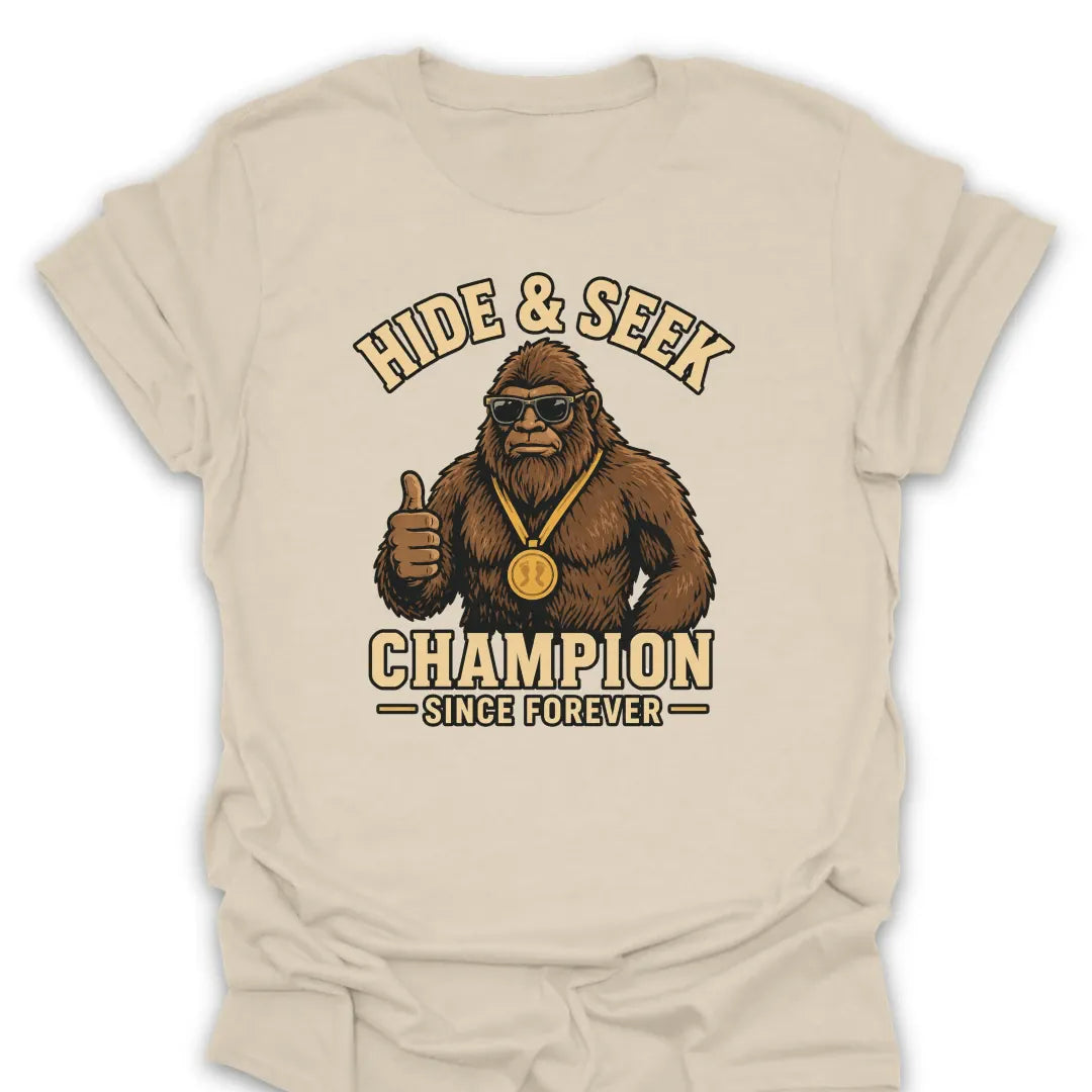 T-Shirt Natural / S Hide & Seek Champion Forever T-Shirt