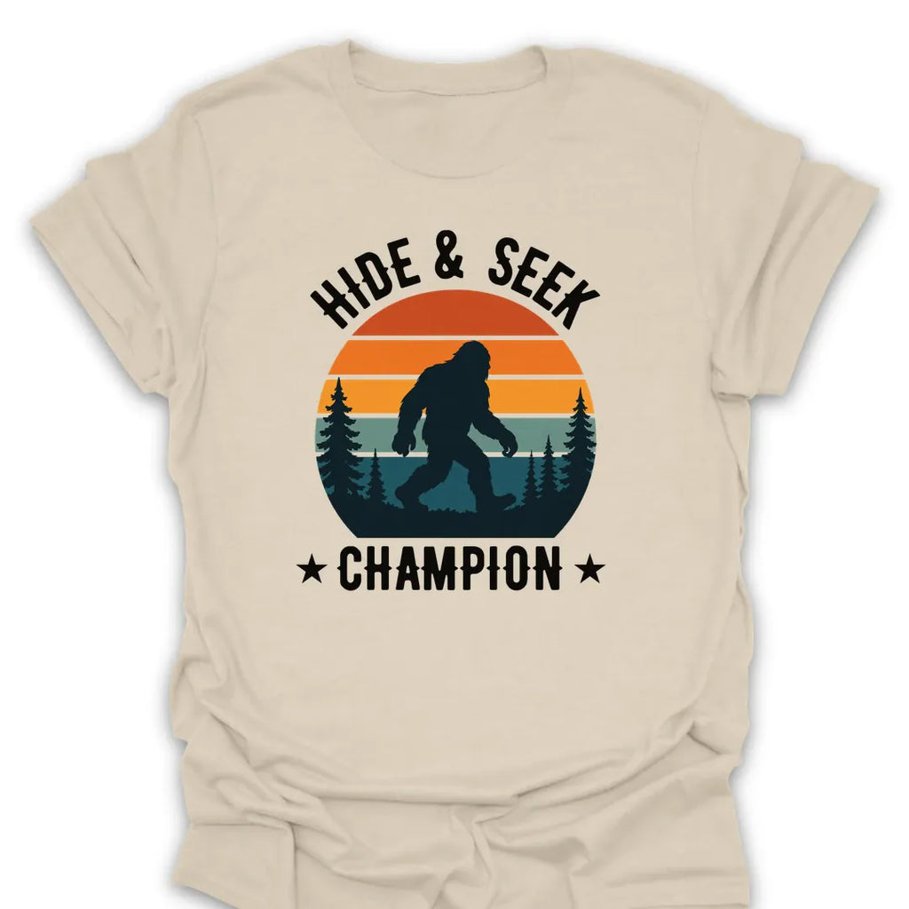 T-Shirt Natural / S Hide & Seek Champion T-Shirt