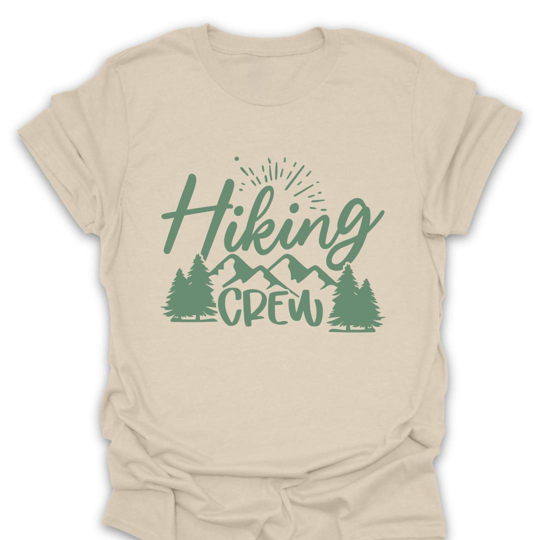 T-Shirt Natural / S Hiking Crew T-Shirt