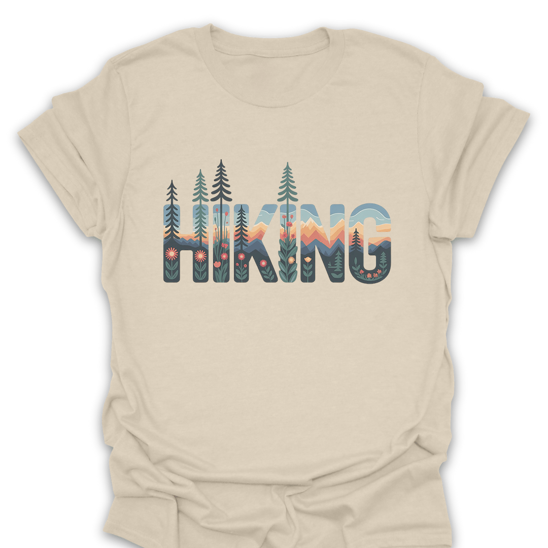 T-Shirt Natural / S Hiking T-Shirt