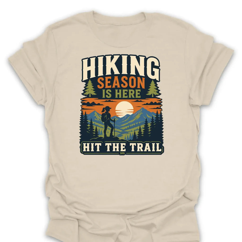 T-Shirt Natural / S Hit The Trail