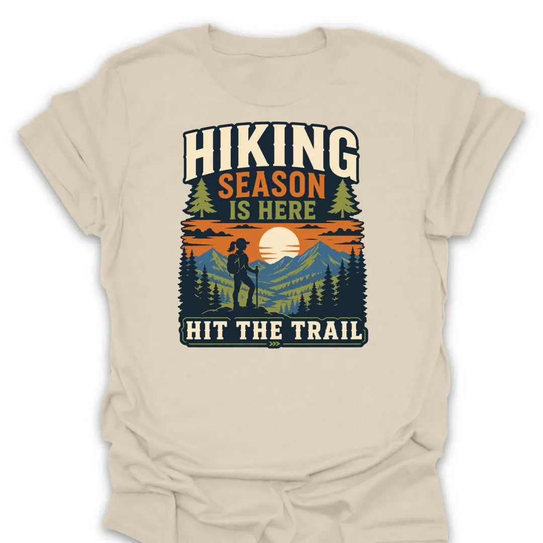 T-Shirt Natural / S Hit The Trail