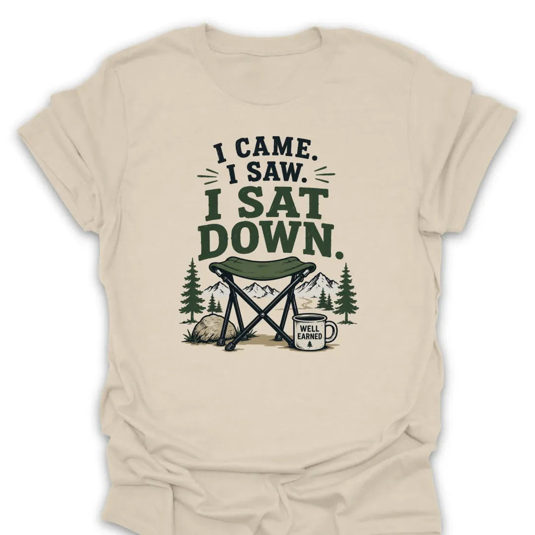 T-Shirt Natural / S I Came. I Saw