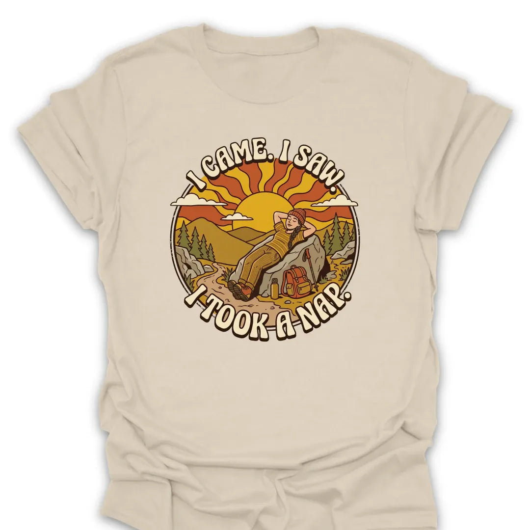 T-Shirt Natural / S I Came I Saw T-Shirt
