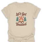T-Shirt Natural / S Let's Get Toasted Campfire T-Shirt