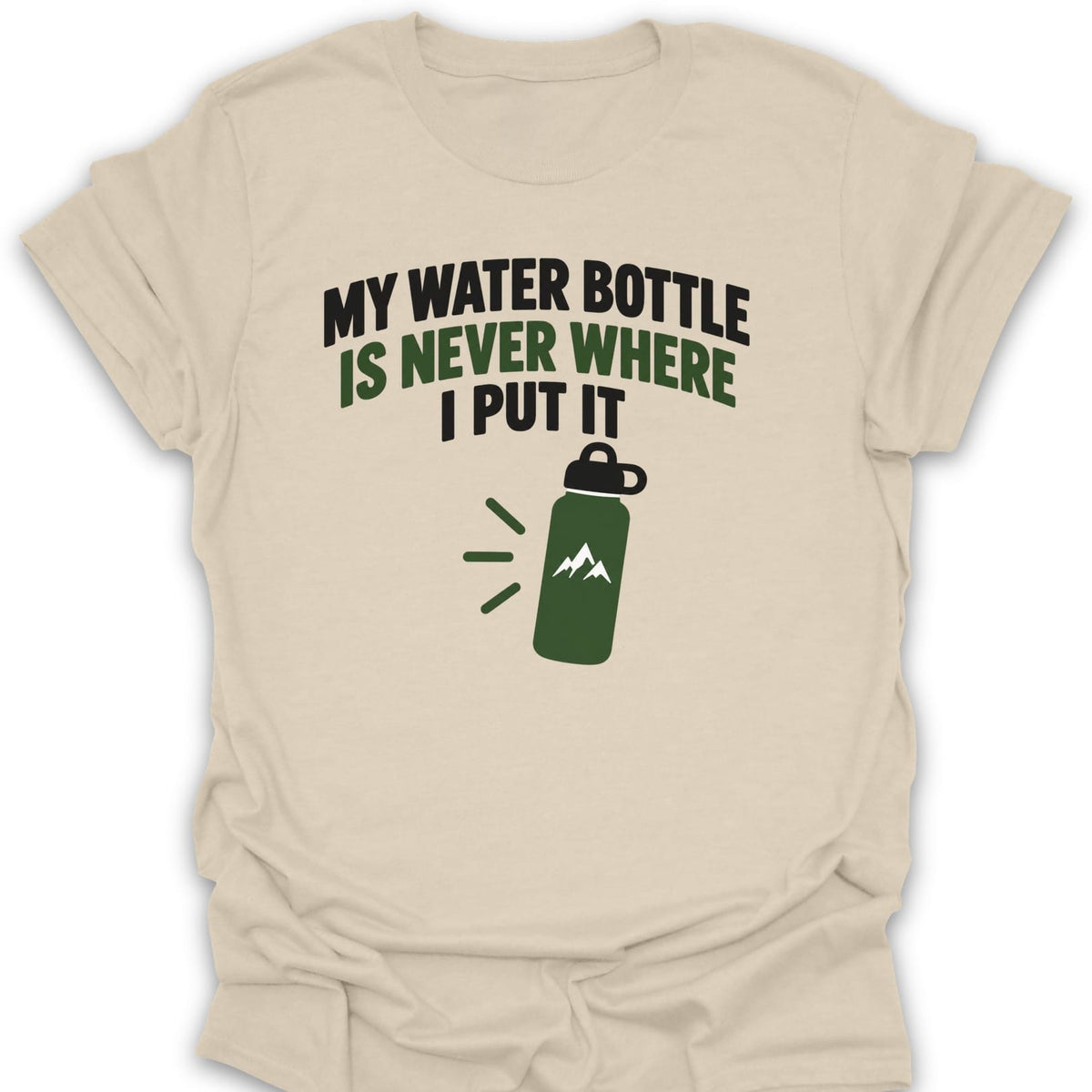 T-Shirt Natural / S Lost Water Bottle