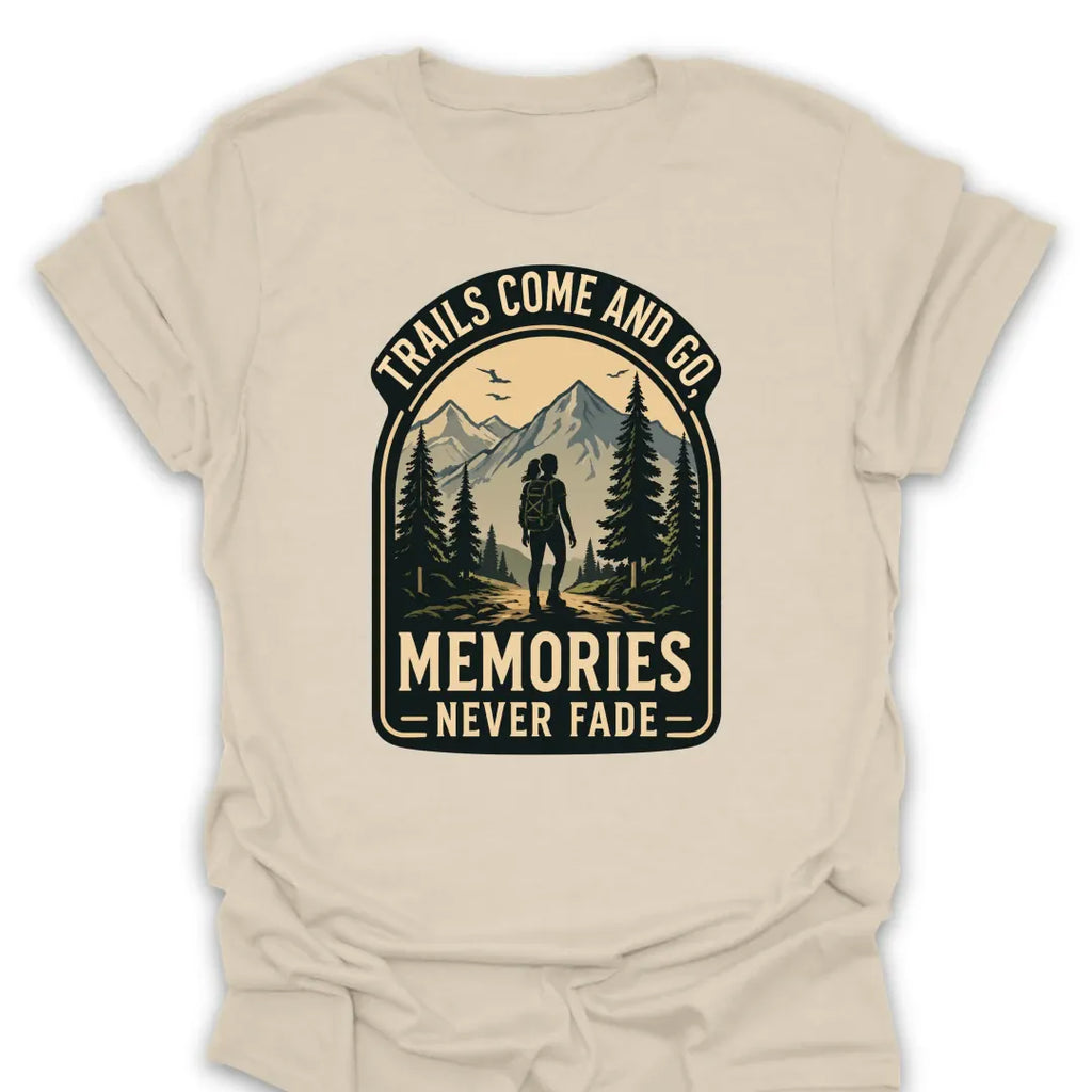 T-Shirt Natural / S Memories Never Fade Trail T-Shirt
