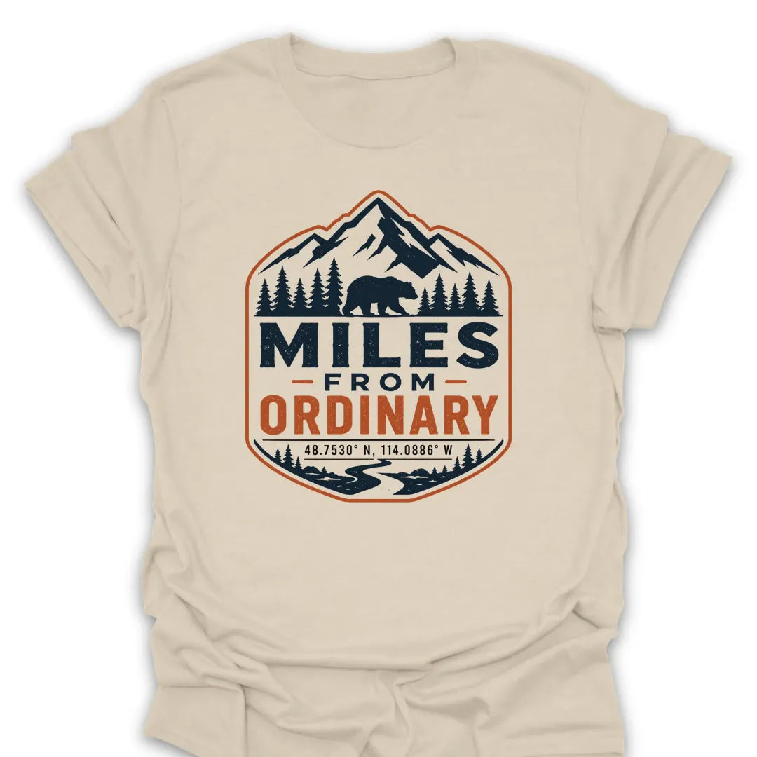 T-Shirt Natural / S Miles From Ordinary T-Shirt