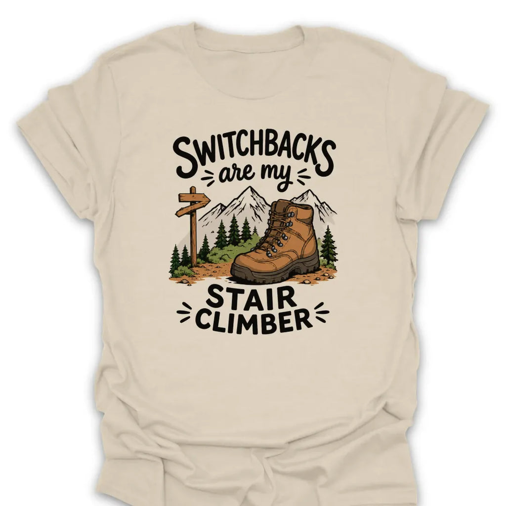 T-Shirt Natural / S My Stair Climber T-Shirt