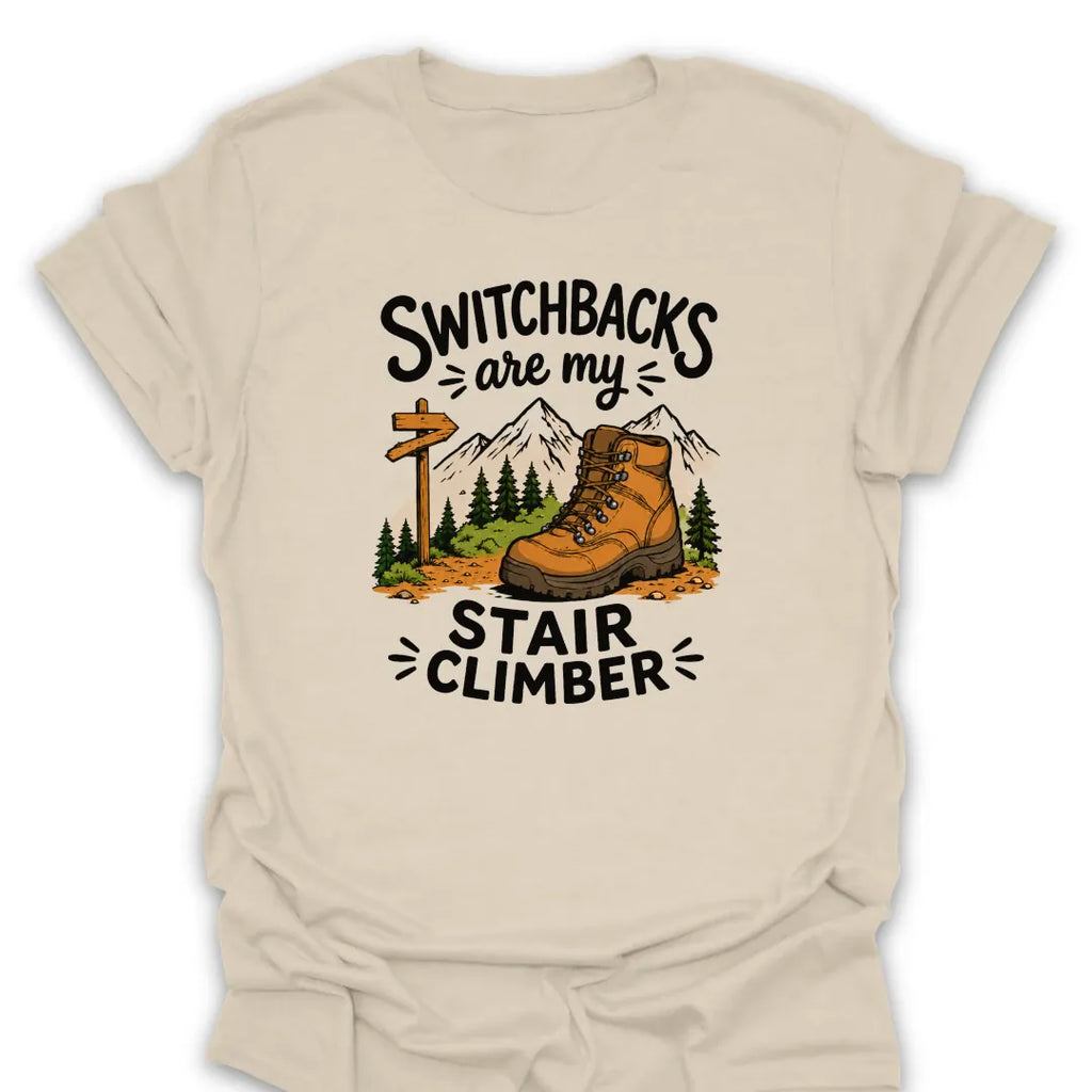 T-Shirt Natural / S My Stair Climber T-Shirt