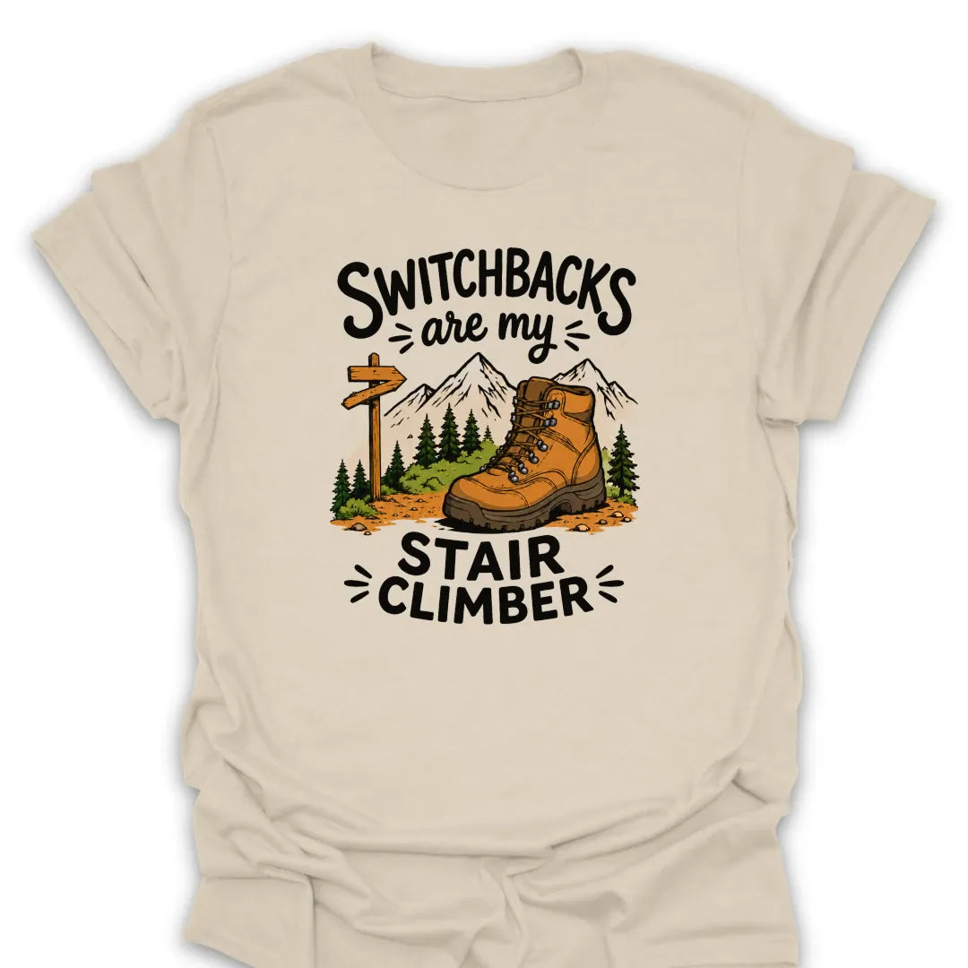 T-Shirt Natural / S My Stair Climber T-Shirt