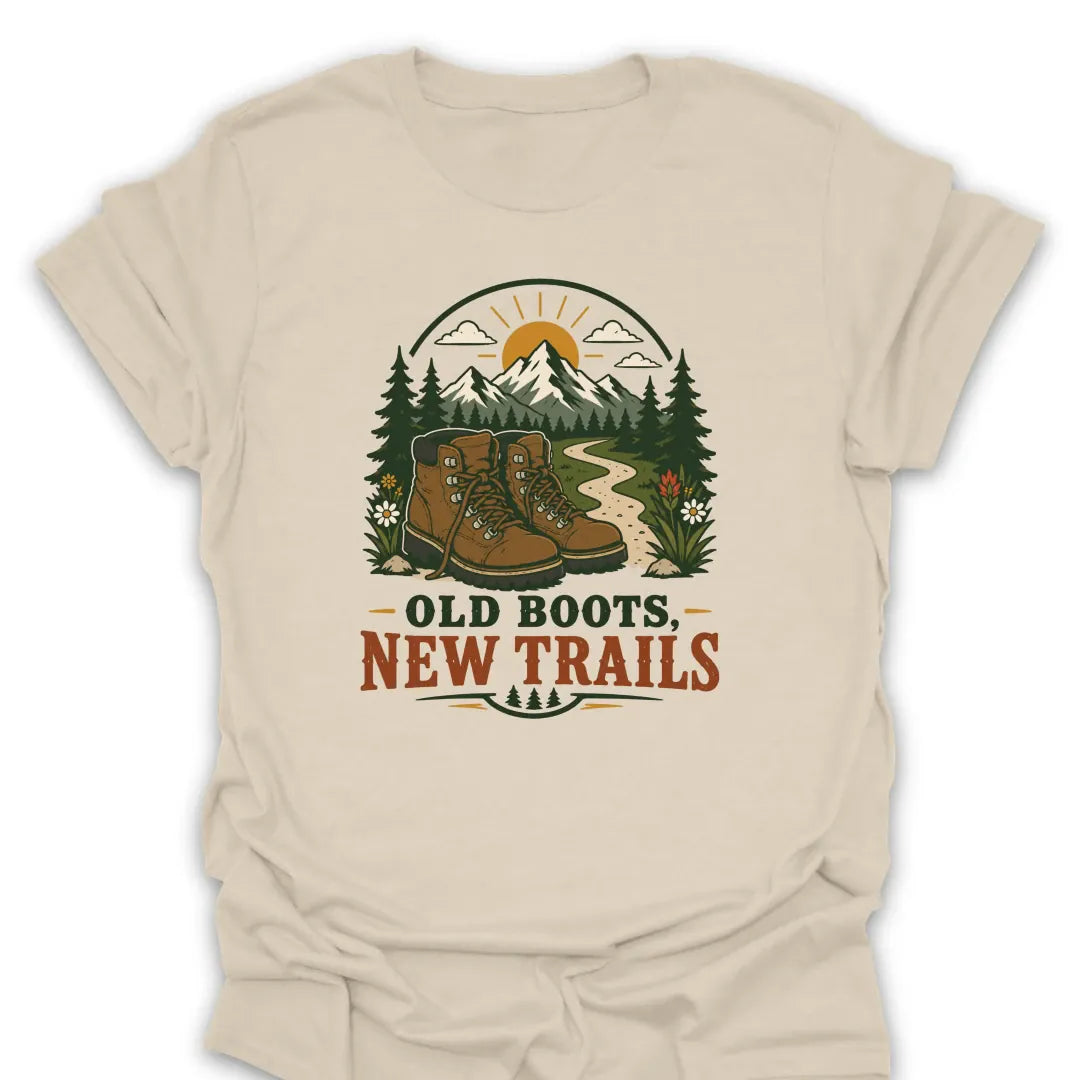 T-Shirt Natural / S Old Boots, New Trails