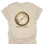 T-Shirt Natural / S Optimal Hiking Conditions T-Shirt