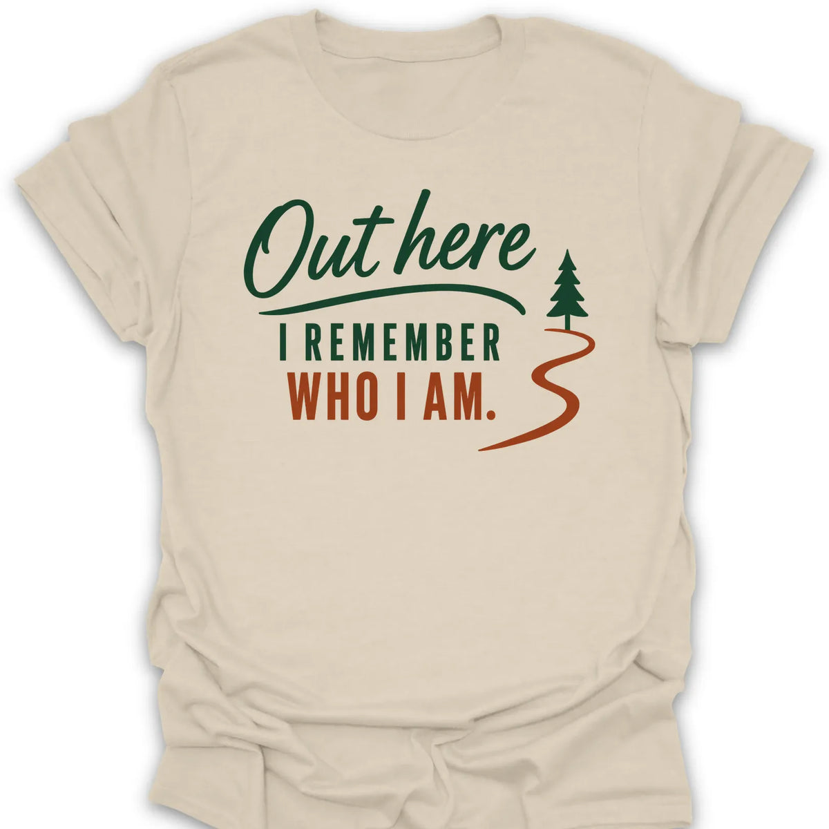 T-Shirt Natural / S Out Here I Remember