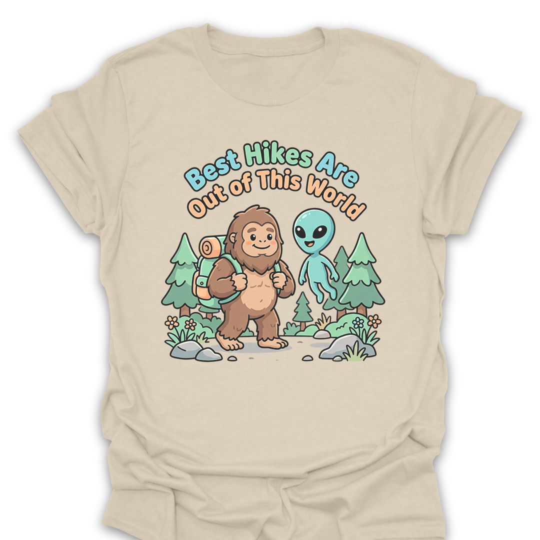 T-Shirt Natural / S Out Of This World Hikes T-Shirt
