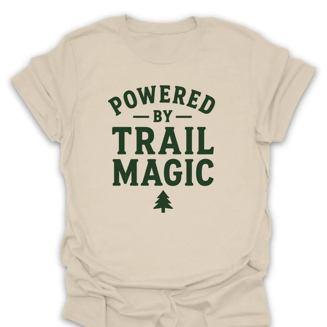 T-Shirt Natural / S Powered By Trail Magic T-Shirt