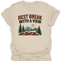 T-Shirt Natural / S Rest Break View