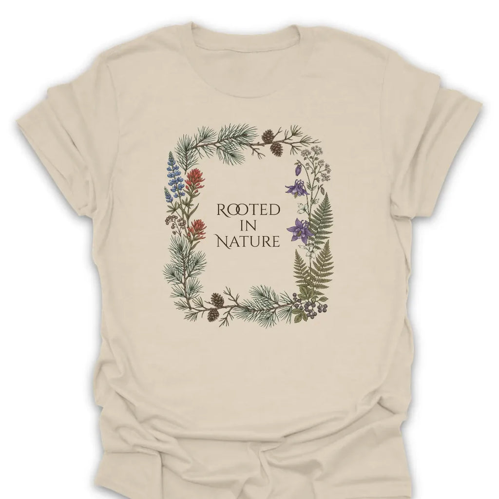 T-Shirt Natural / S Rooted In Nature T-Shirt
