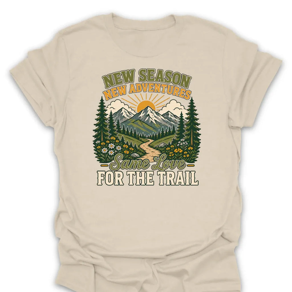T-Shirt Natural / S Same Love For The Trail