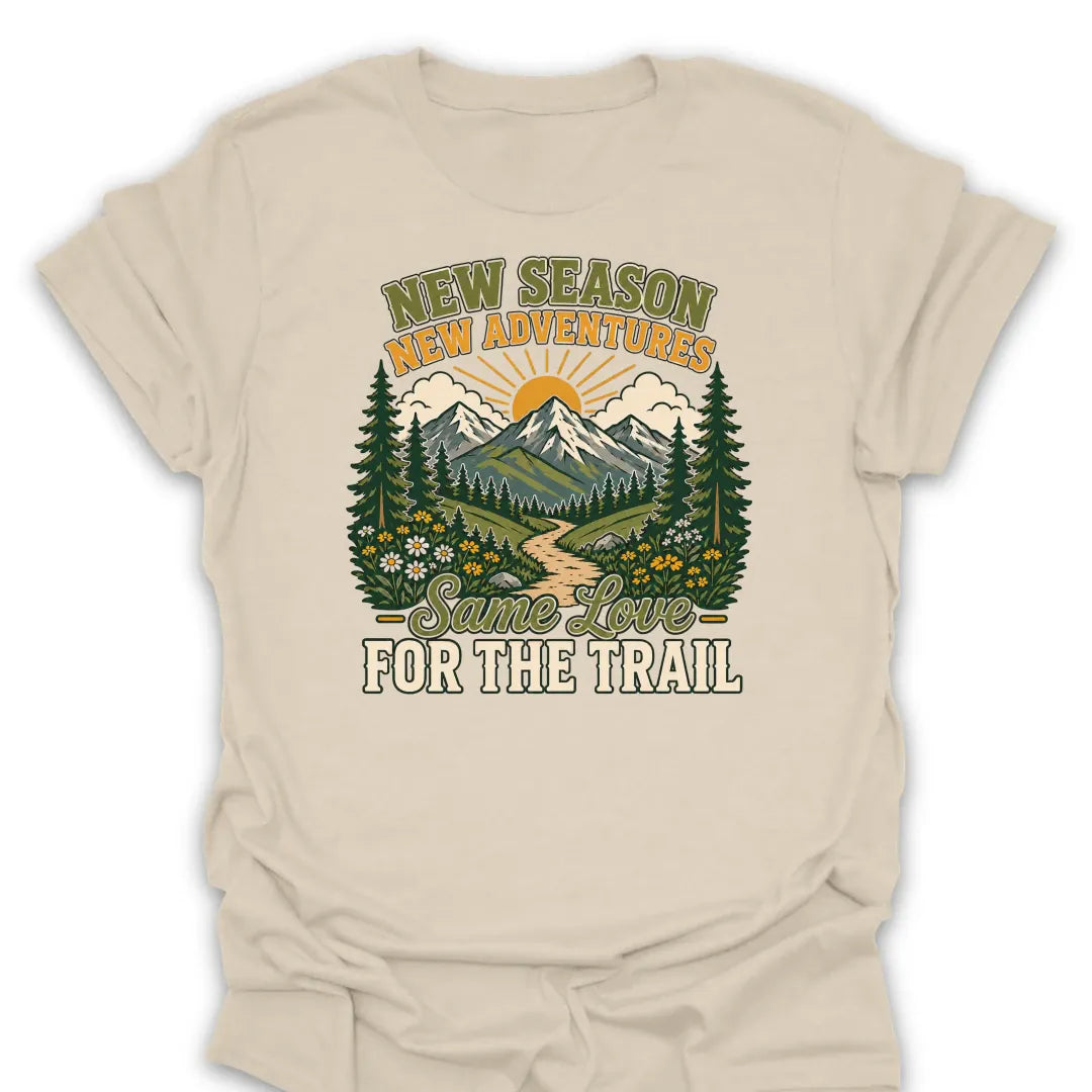 T-Shirt Natural / S Same Love For The Trail