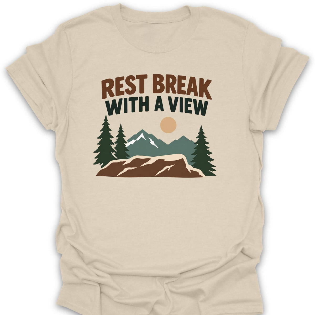 T-Shirt Natural / S Scenic Rest Day