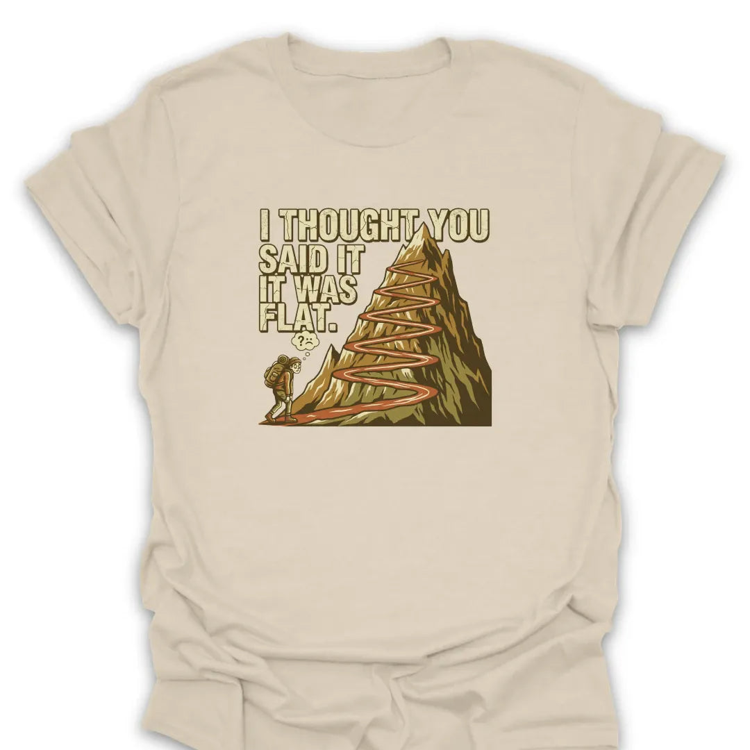 T-Shirt Natural / S Switchback Struggles T-Shirt