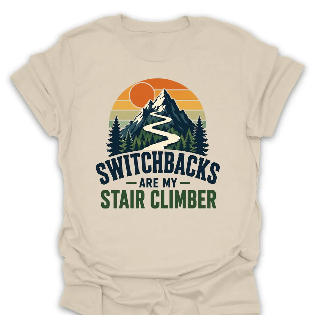 T-Shirt Natural / S Switchbacks & Stair Climbers T-Shirt