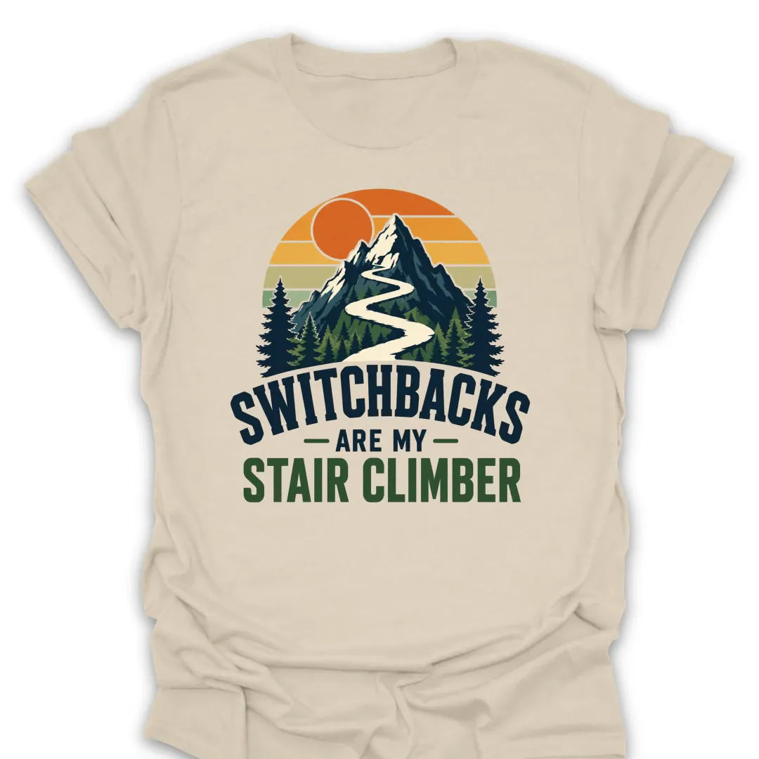 T-Shirt Natural / S Switchbacks & Stair Climbers T-Shirt