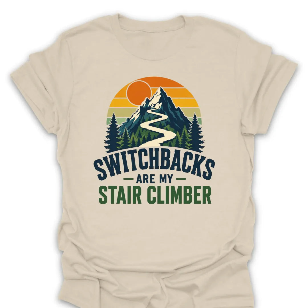 T-Shirt Natural / S Switchbacks & Stair Climbers T-Shirt