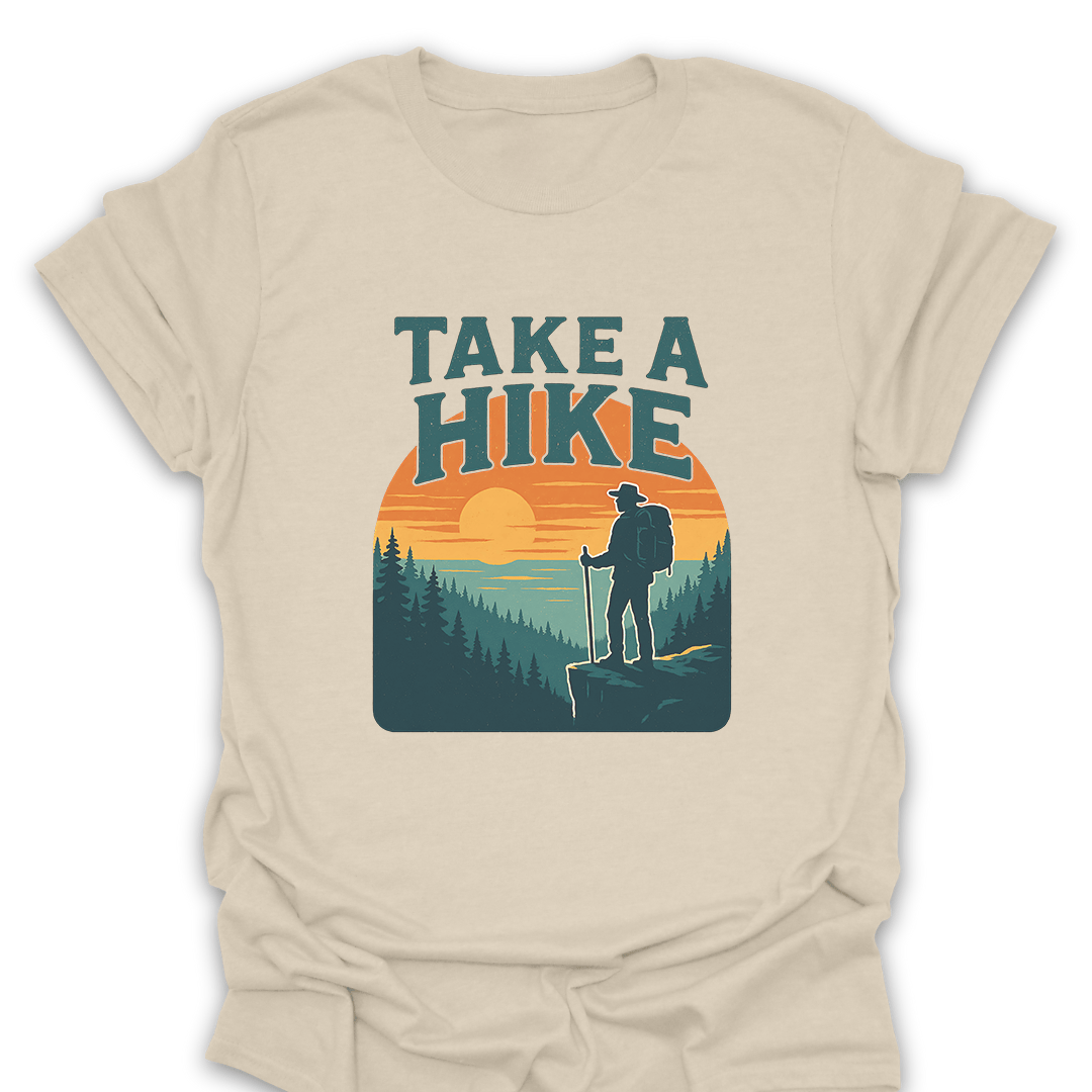 T-Shirt Natural / S Take A Hike T-Shirt