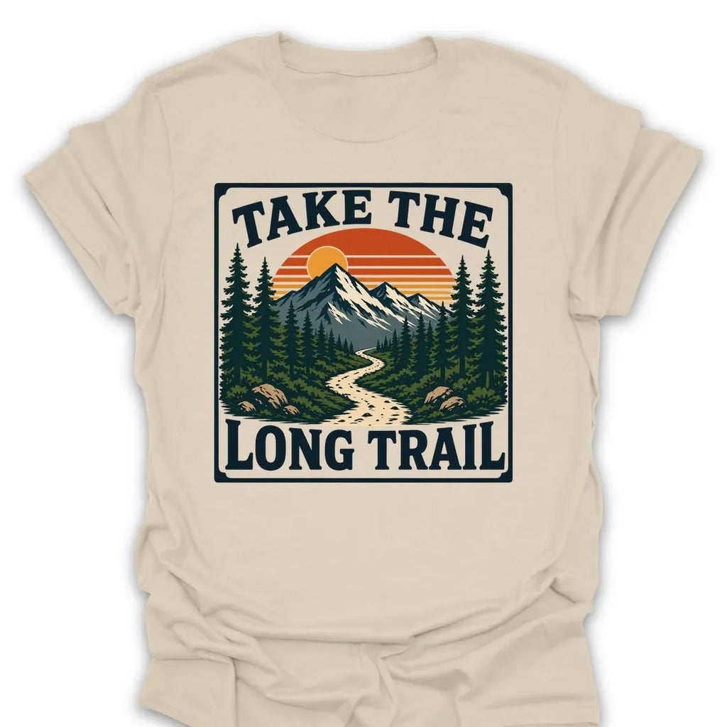 T-Shirt Natural / S Take The Long Trail T-Shirt