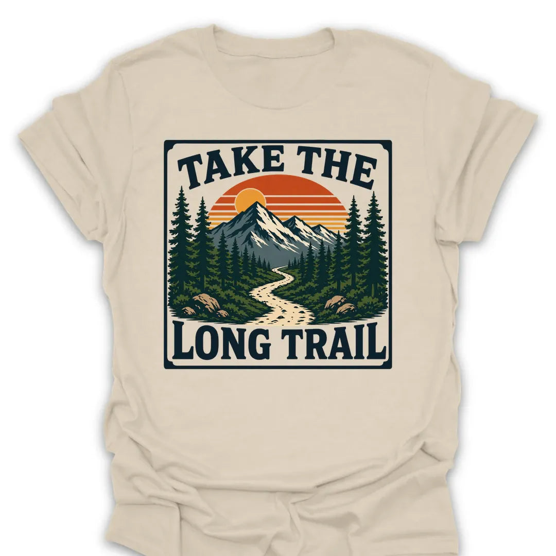 T-Shirt Natural / S Take The Long Trail T-Shirt